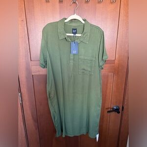 Green Gap T-Shirt Dress - XL - NWT
